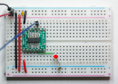 ATtiny3224 Running Blink Sketch
