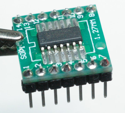 ATtiny3224 on Adapter Board