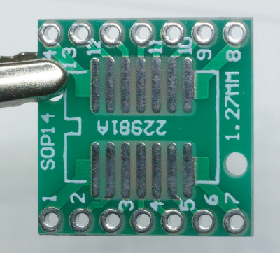 SOIC to DIP Adapter Board